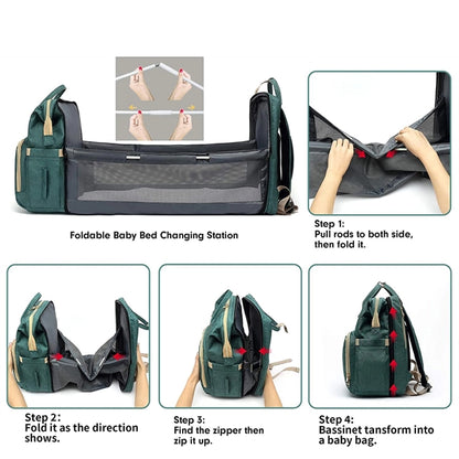 Baby Travel Diaper Backpack