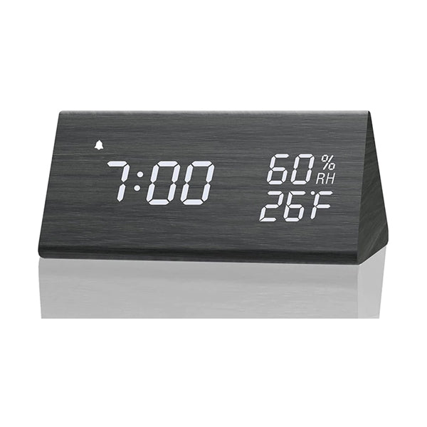 Wooden Alarm Clock