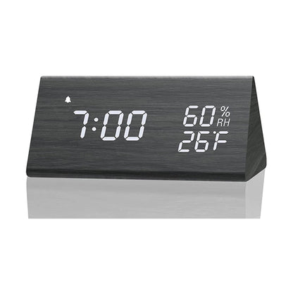 Wooden Alarm Clock