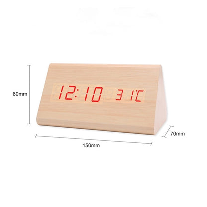Wooden Alarm Clock