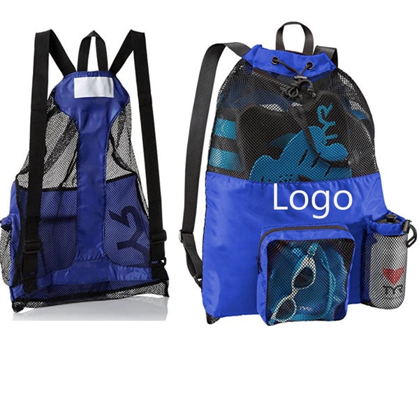 Waterproof Drawstring Backpack for Wet Swimming Gear.