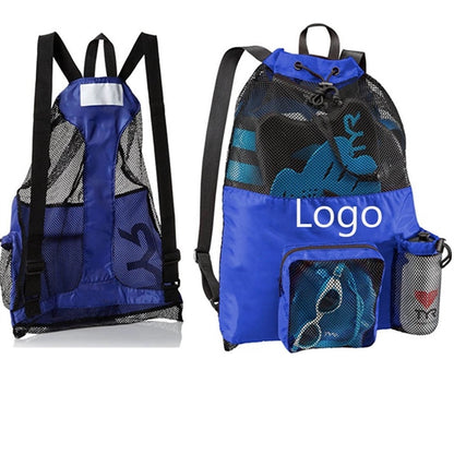 Waterproof Drawstring Backpack for Wet Swimming Gear.