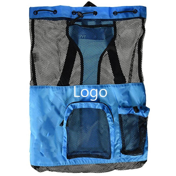 Waterproof Drawstring Backpack for Wet Swimming Gear.