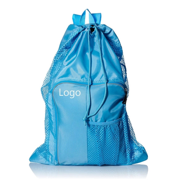Mesh Equipment Backpack Bag for Sports & Gym