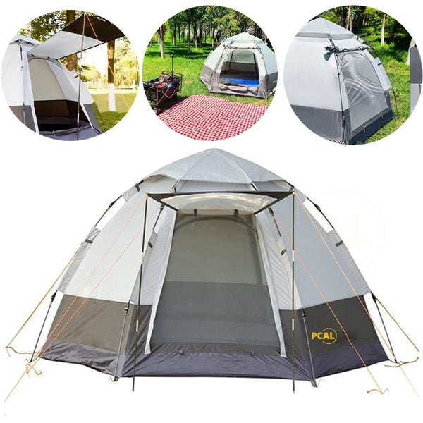 4 Person Outdoor Pop Up Camping Tent