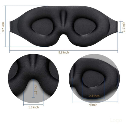 3D Contoured Sleeping Mask Blindfold
