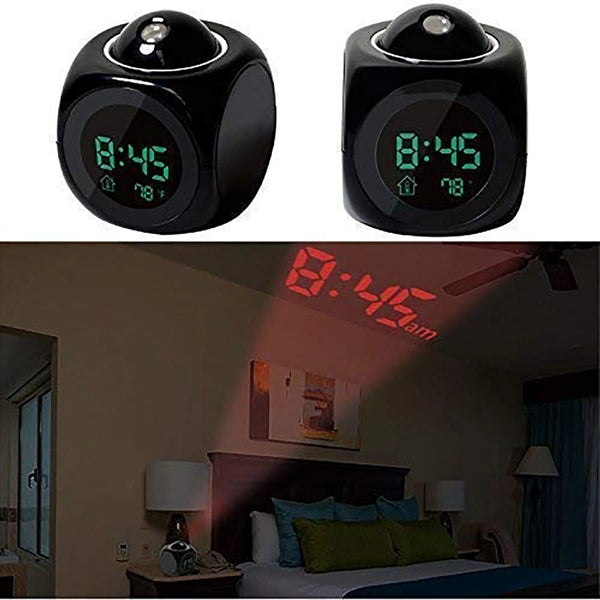 LED Projection Alarm Clock