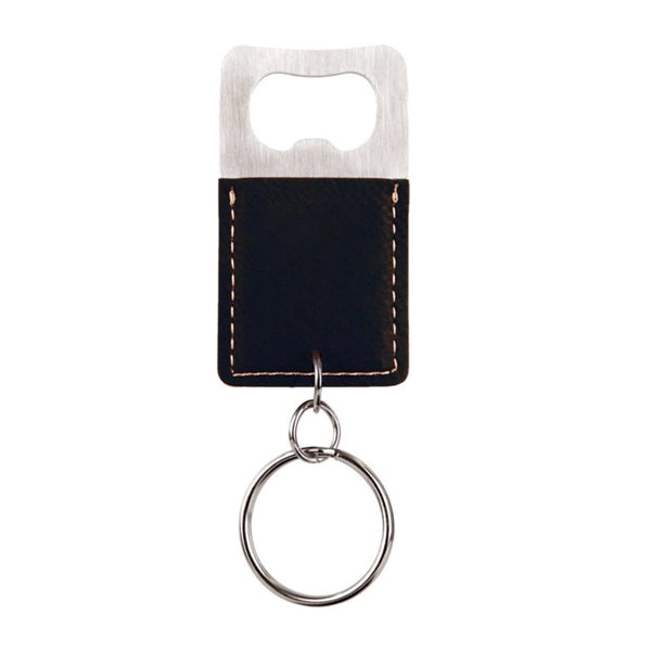 Bottle Opener with Leather Cover