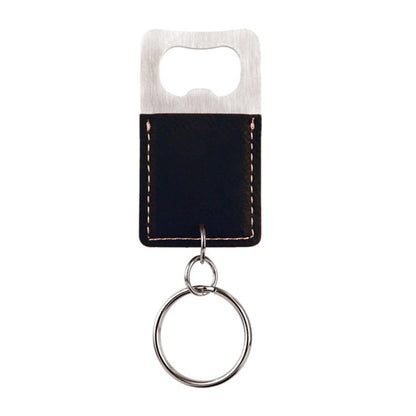 Bottle Opener with Leather Cover
