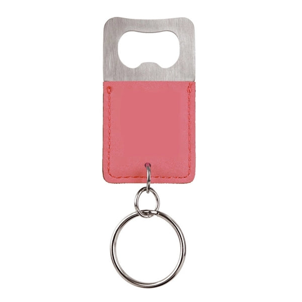 Bottle Opener with Leather Cover