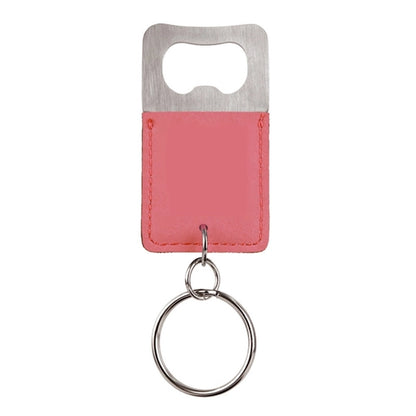 Bottle Opener with Leather Cover