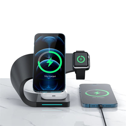 Magnetic 3 in 1 Qi Fast Wireless Charging Station