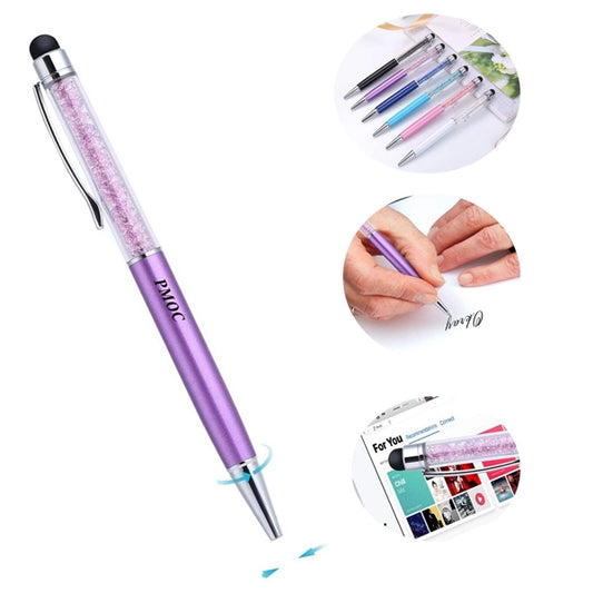 2 in 1 Crystal Stylus  Pen