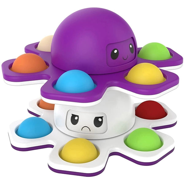 Face Changing Octopus Pop Fidget Spinners