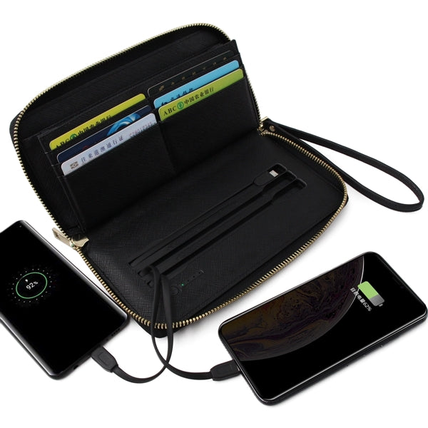 Multifunction Business Wallet With Wireless Charging