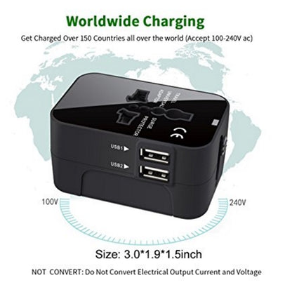 Travel Plug Adapters Multi-USB port wall charger