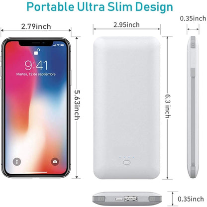 Power bank with charging cable