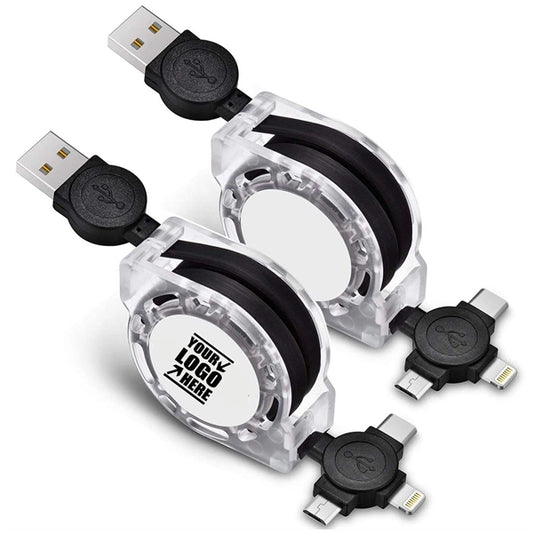 5Ft/1.5m Retractable Fast Charger Cord