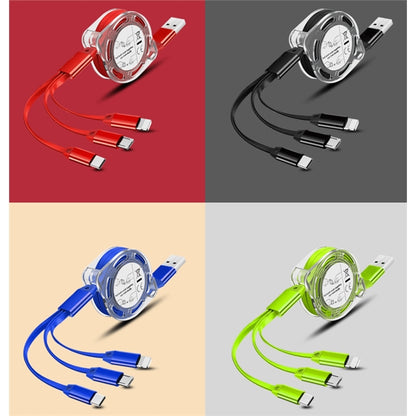 5Ft/1.5m Retractable Fast Charger Cord