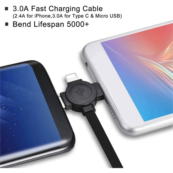 5Ft/1.5m Retractable Fast Charger Cord