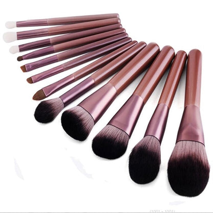 12 PCS Makeup Brush Full Set Beginner Beauty Tools