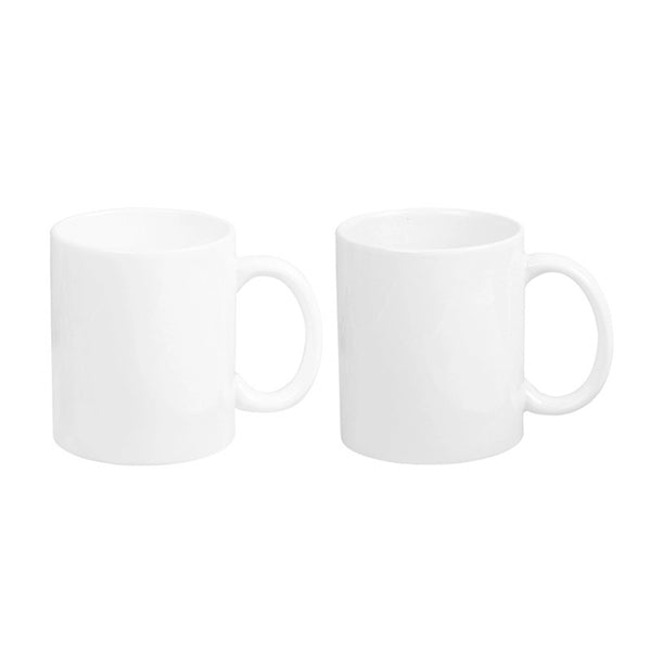 11 Oz. White Ceramic Mug