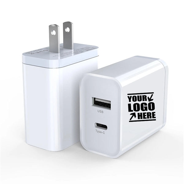 USB C Wall Charger,30W Dual Port