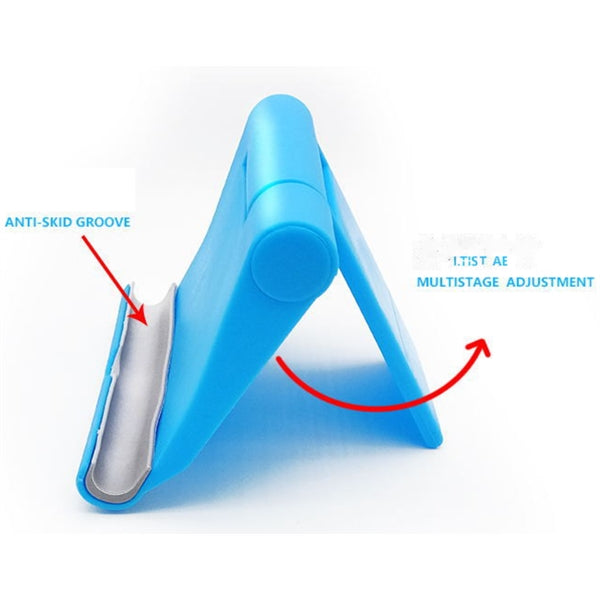 Paste-Type Mobile Folding Stand