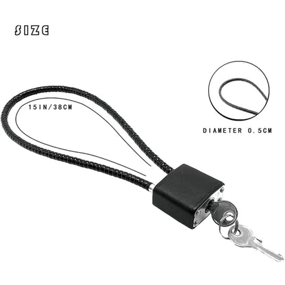 15" Cable Padlock