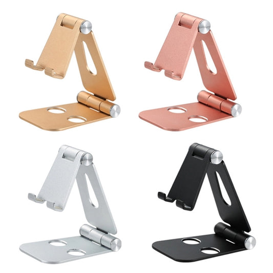 Fully Foldable, Adjustable Aluminum alloy Desktop Phone Hold