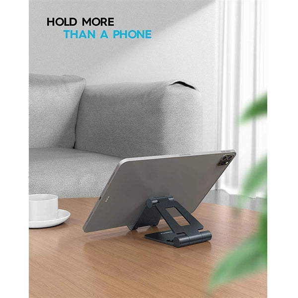 Fully Foldable, Adjustable Aluminum alloy Desktop Phone Hold
