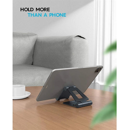Fully Foldable, Adjustable Aluminum alloy Desktop Phone Hold