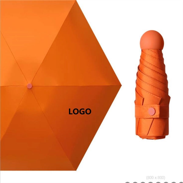 Mini Windproof Folding Travel Sun and Rain Umbrellas
