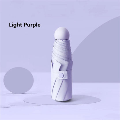 Mini Windproof Folding Travel Sun and Rain Umbrellas
