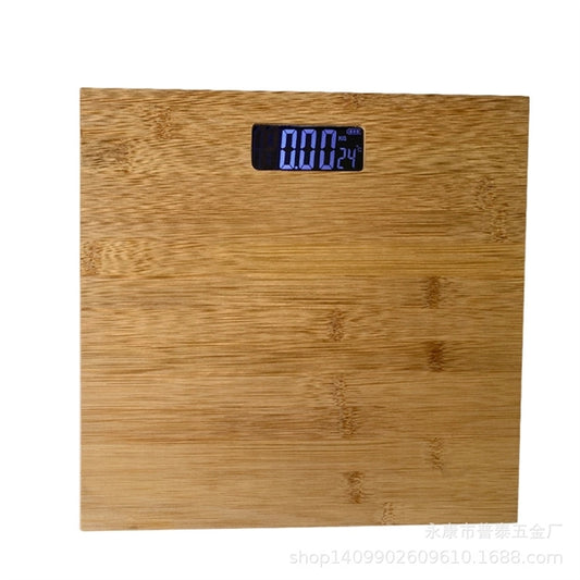 Bamboo Bathroom Scale