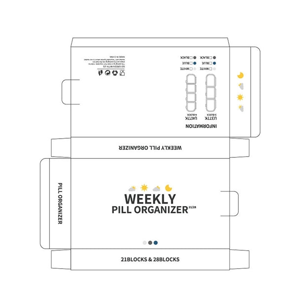 Weekly Pill Organizer