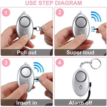 Personal Security Alarm Keychain