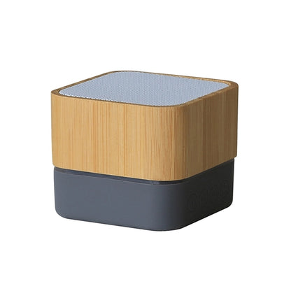 Bamboo Bluetooth Speaker with RGB Lights
