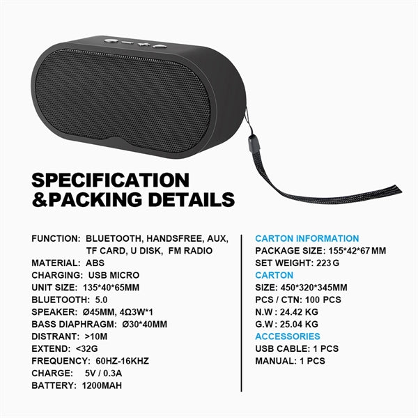 Bluetooth  Wireless Speaker