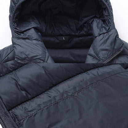 Puffer Vest with Hood