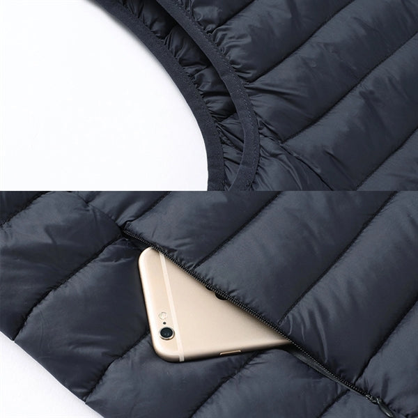Puffer Vest with Hood
