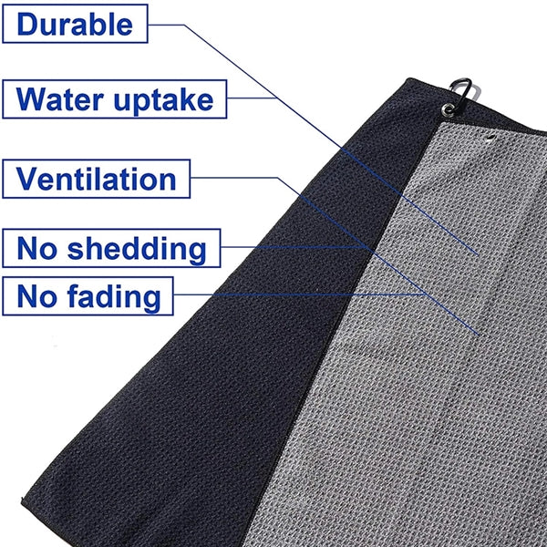 Waffle Golf Towel