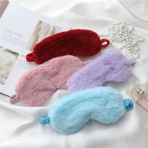 Faux Fur Eye Mask