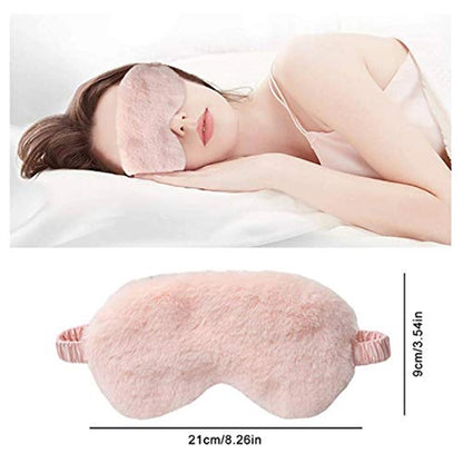 Faux Fur Eye Mask