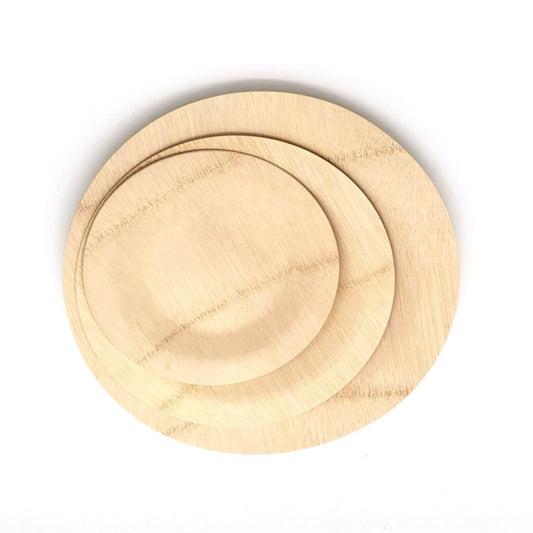 Round Bamboo Plates