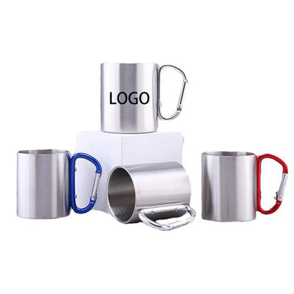 Stainless Steel Mug with Handle