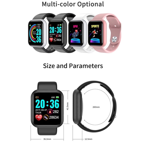 Smart Fitness Tracker Watch