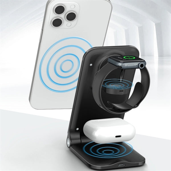 3 in 1 Wireless Charger Station