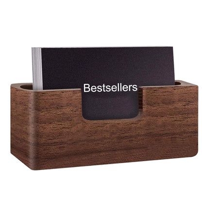 Wood Business Cards Holder