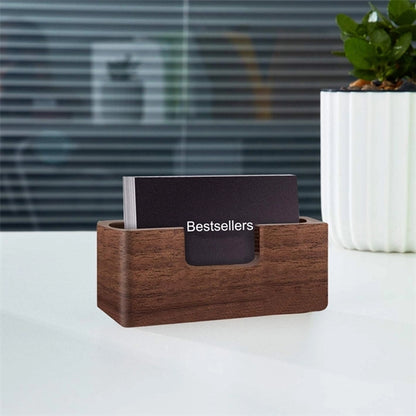 Wood Business Cards Holder
